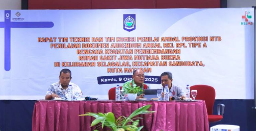 Rapat Tim Teknis dan Komisi Penilai AMDAL Provinsi NTB